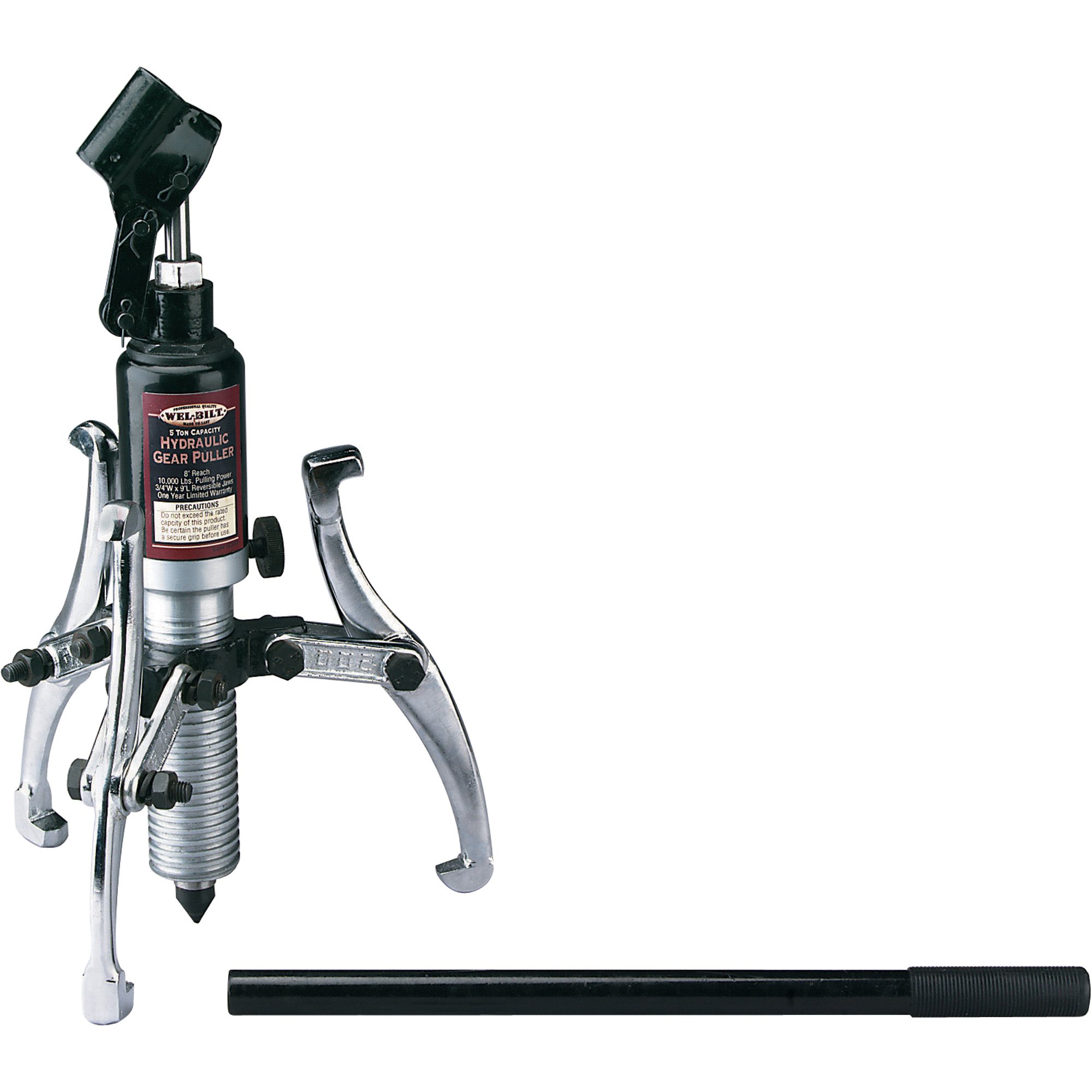 Northern Industrial Tools Hydraulic Gear Puller — 5Ton Capacity